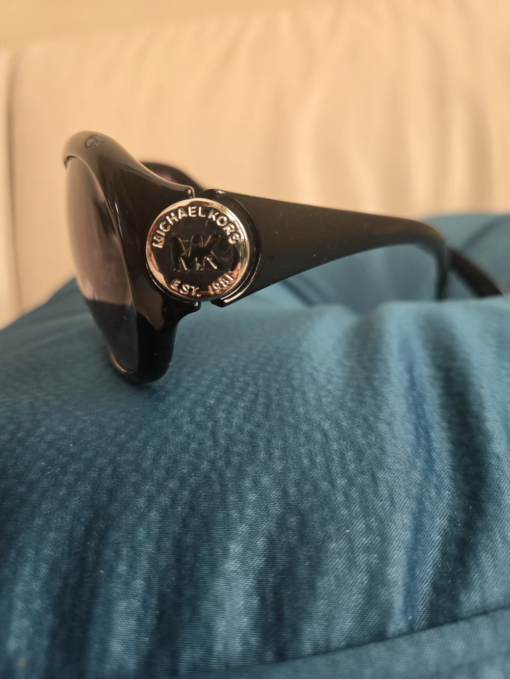 Michael Kors Women's Oversized Black Sunglasses